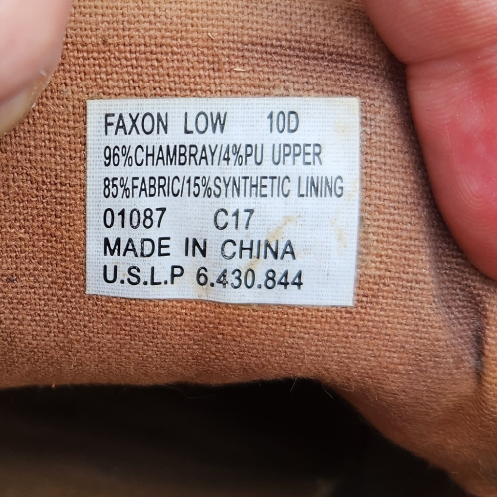 Men's POLO RALPH LAUREN Canvas Sneaker Size 10 - Picture 8 of 10